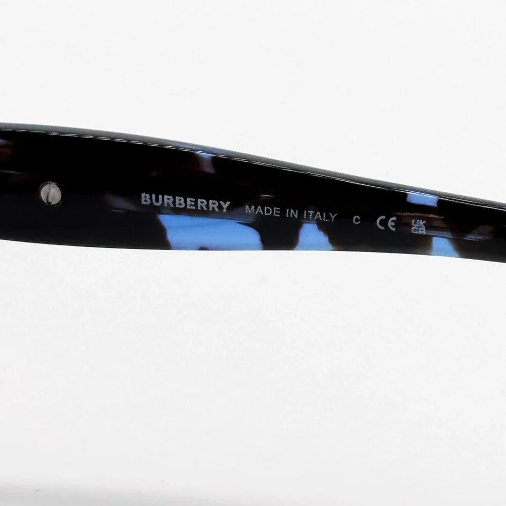 NEW BURBERRY SUNGLASSES BE3160 100573 SILVER BLACK UNISEX BE3160 1005/73
